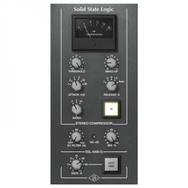 Universal Audio SSL 4000 G Bus Compressor Must-Have